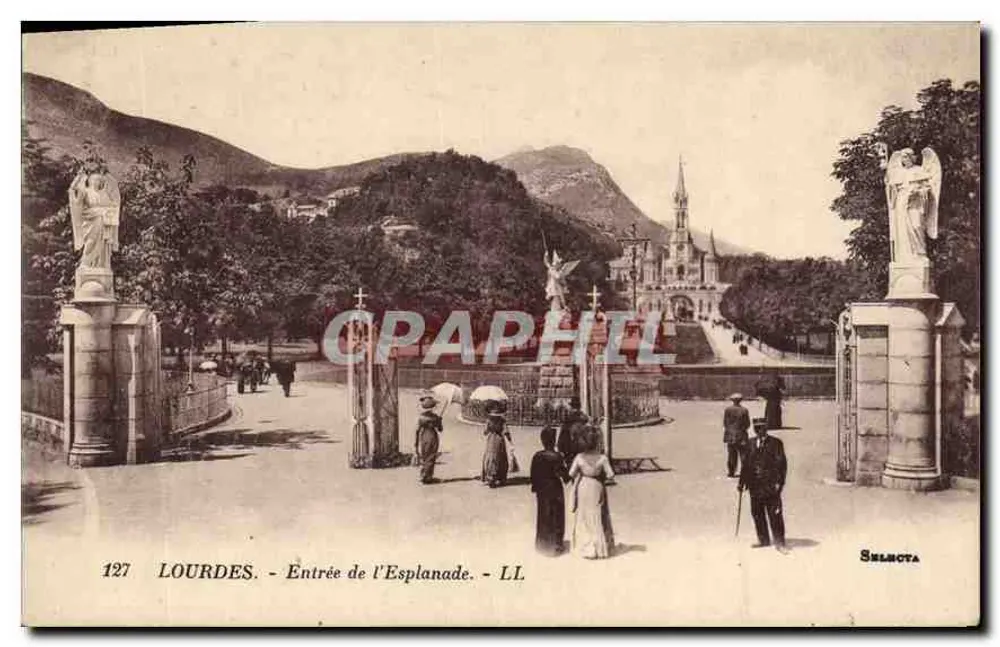 Lourdes - Entrada da Esplanada - LL - Selnota - Frente