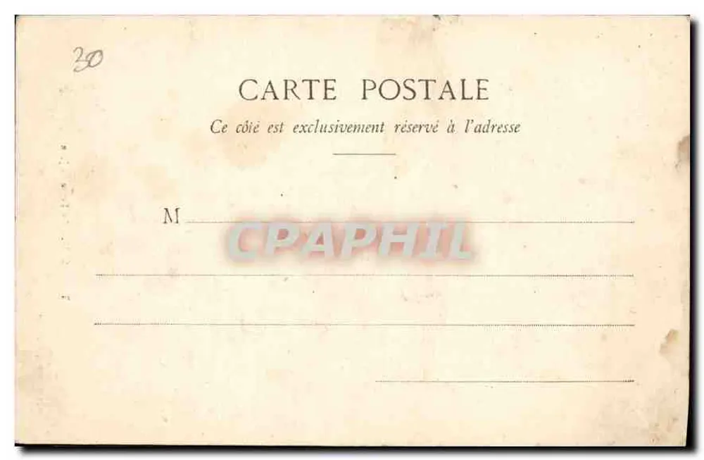 Tarascon - De Poort Saint-Jean — uitgever Phot. Blanchio, Tarascon - Achterkant
