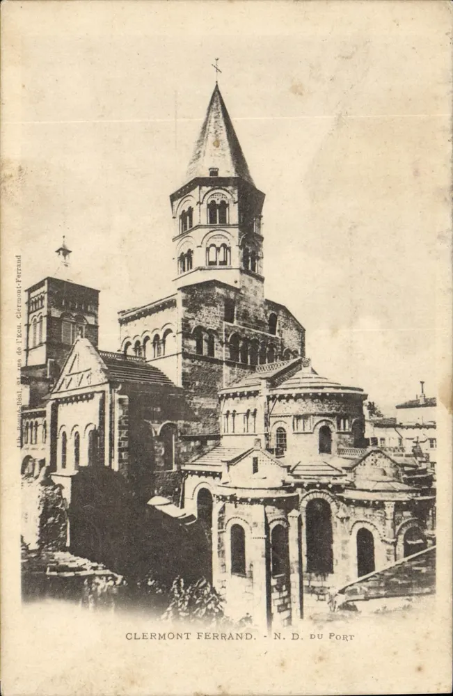 Clermont-Ferrand - N.D. du Port — widok portu — wydawca N.D. du Port - Awers