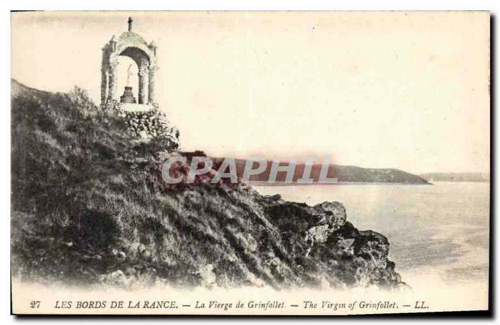 Die Ufer der Rance — Die Jungfrau von Grinfollet — Lévy Fils et Cie, Paris - Vorderseite