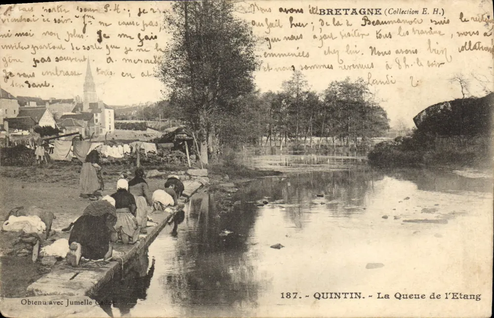 Quintin — A Calda do Lago — Jumelle Cadet - Frente