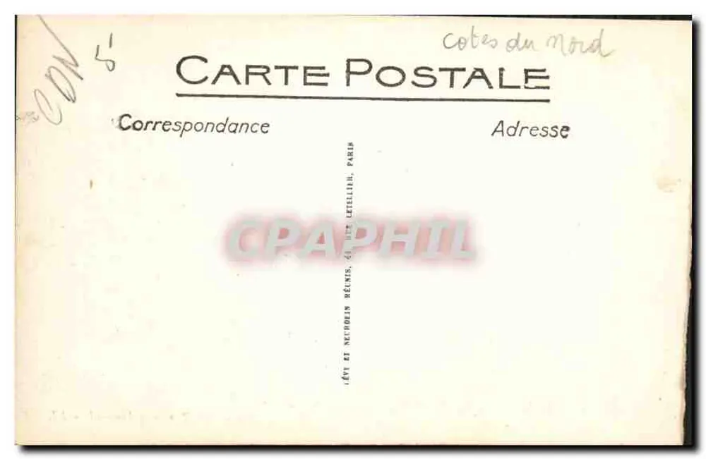 Les Bords de la Rance — Le Pont de Lessard — LL - Rückseite