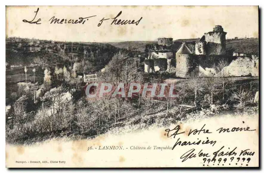 LANNION - Castelo de Tonquedec — Pampot, Renault, cliché Torty, n°36 - Frente