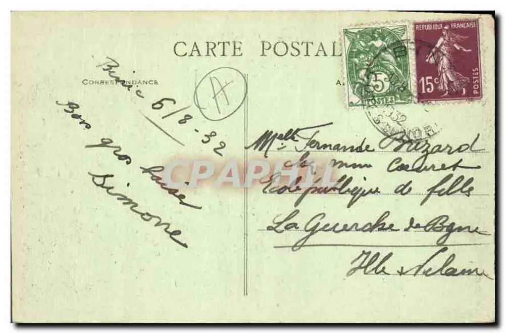Si-QUAY-PORTRIEUX (C.-du-N.) — La Plage et la Pointe de l'Isnin — A.B. - Rückseite