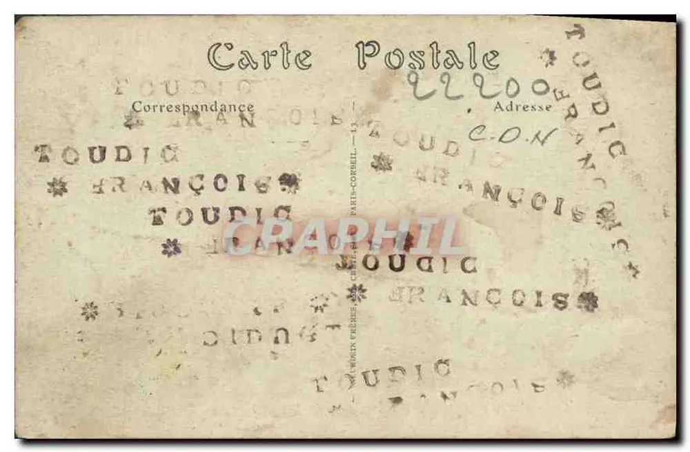 Estátua milagrosa de Nossa Senhora dos Bons-Secours — Guingamp — JND Phot. - Verso