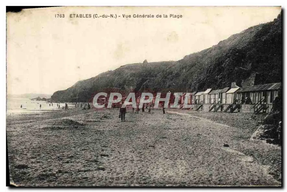 Etables (C.-du-N.) — Visão Geral da Praia — Editor: 1763 - Frente