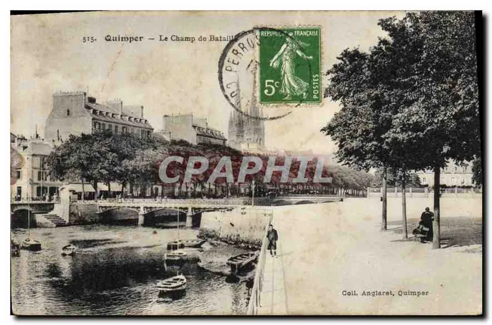 Quimper — O Campo de Batalha — Coill. Anglaret, Quimper - Frente