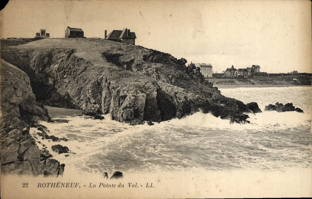Rothéneuf - A Ponta do Val — LL, n°22 - Frente