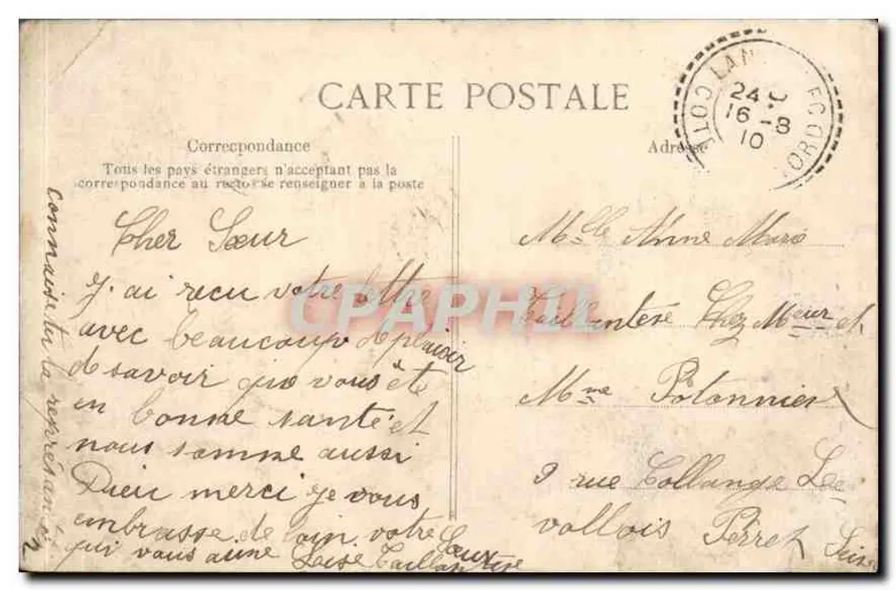 Plufur (Côtes-du-Nord) — La Route de la gare — Éditeur : Plufur (Côtes-du-Nord) - Rückseite