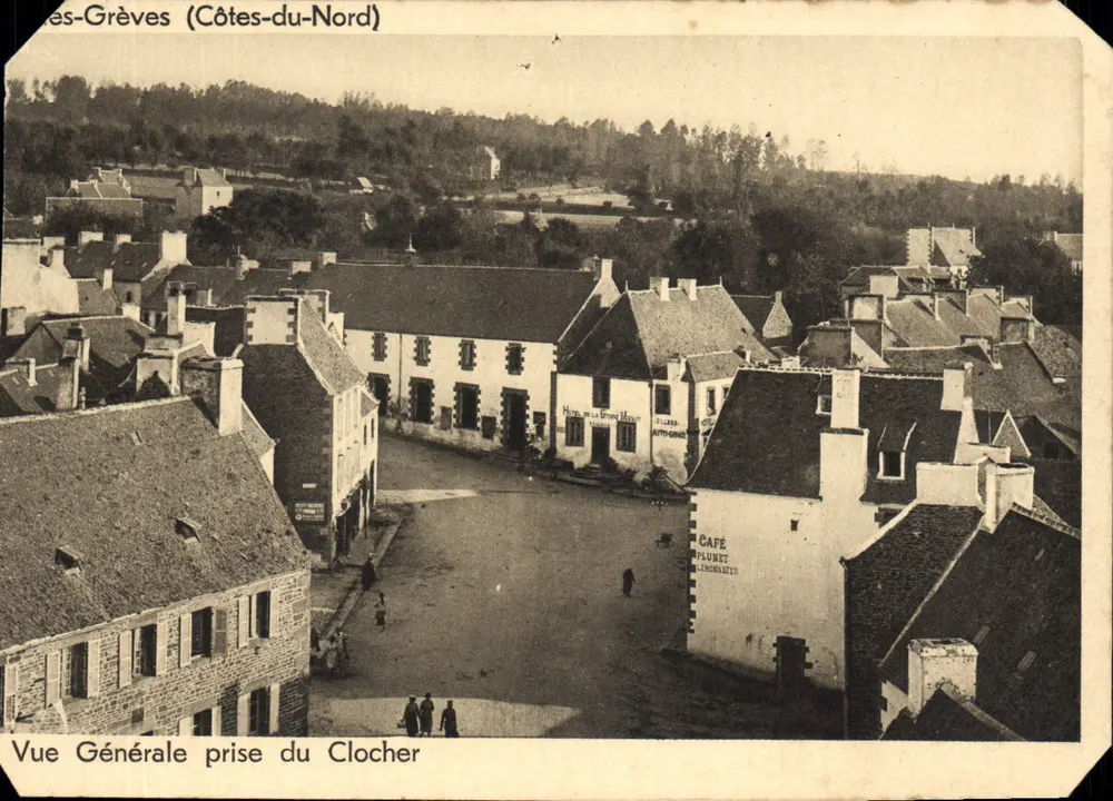 Les-Grèves (Côtes-du-Nord) — Allgemeiner Blick vom Turm aus — Ausgabe der Nouvelles Galeries Ples tinaises - Vorderseite