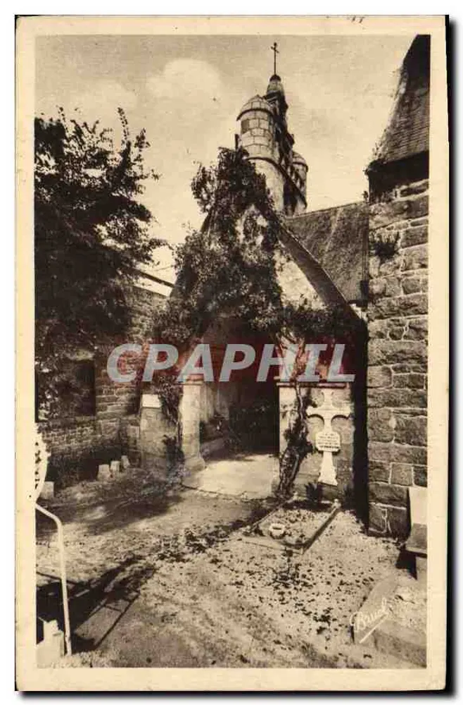 Entrada da Igreja — Ilha de Bréhat (C.-du-N.) — Edição E. Brueil, n°12 - Frente