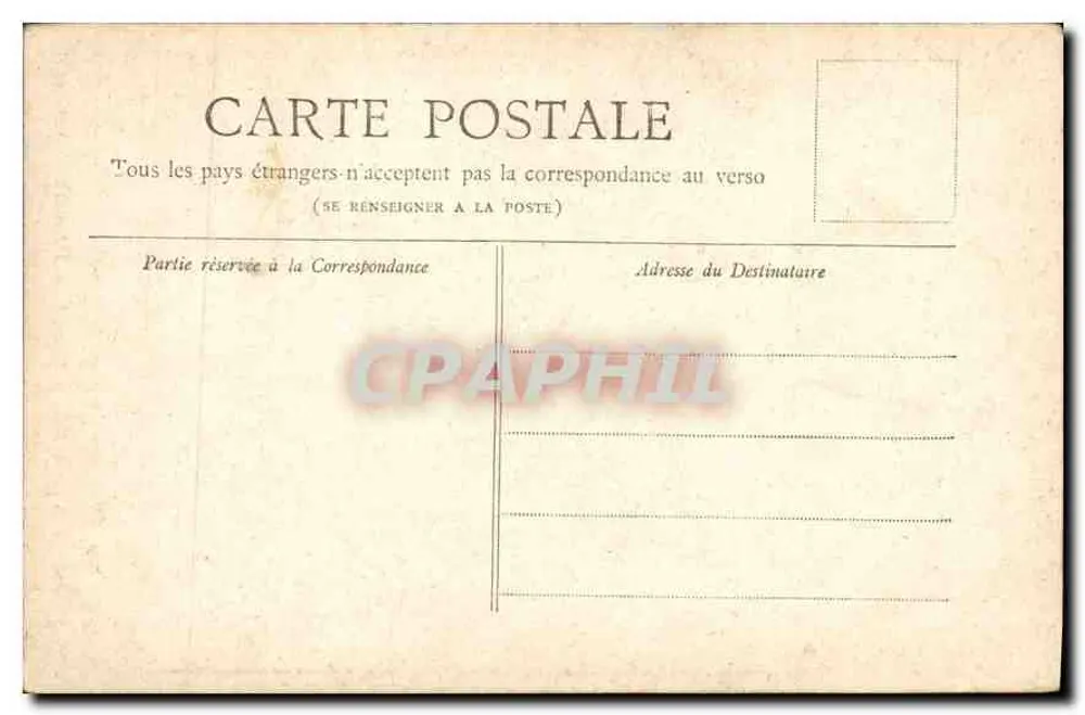 Paris — L'Arc de Triomphe — Collection Petit Journal - Verso