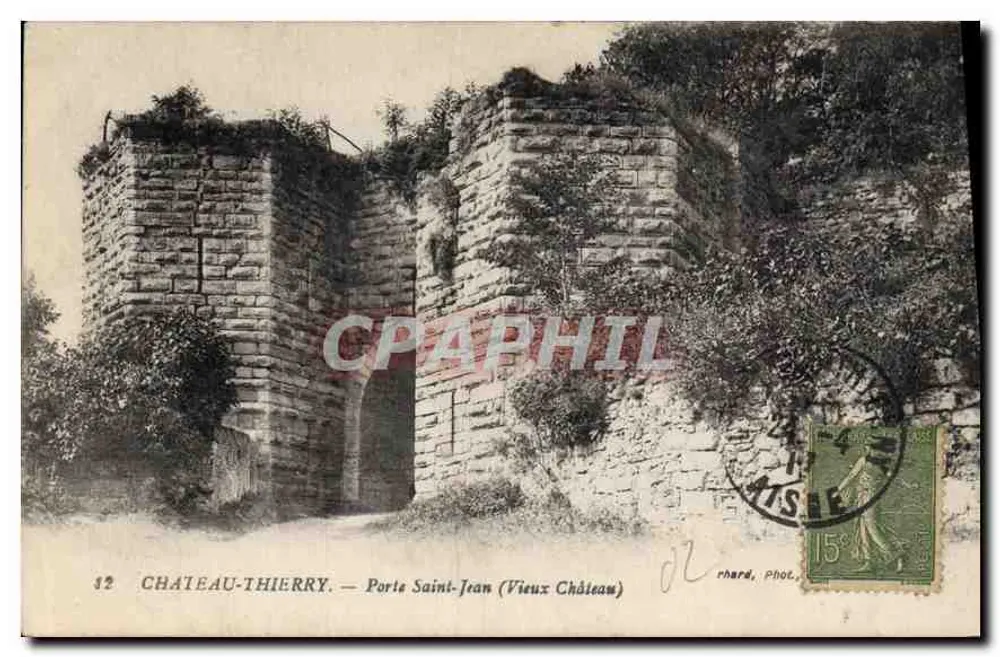 Château-Thierry — Porte Saint-Jean (Vieux Château) — Rhard, Foto Nr. 12 - Vorderseite
