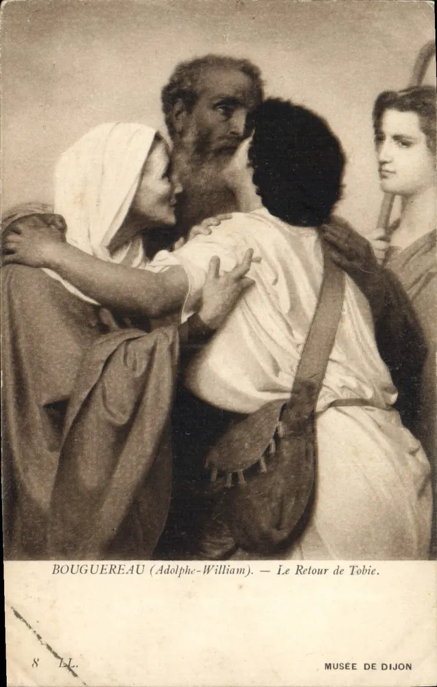 Der Rückkehr des Tobie — Bouguereau (Adolphe-William) — Musée de Dijon - Vorderseite