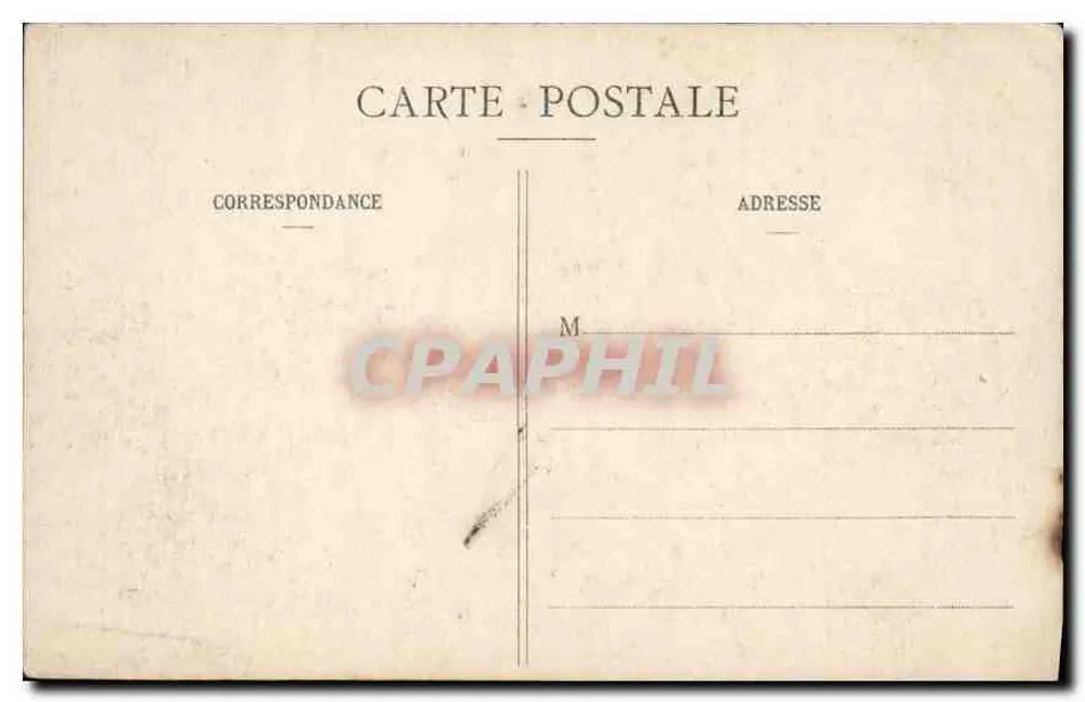 Paris - Igreja de São Roque — Bilhete postal antigo n°144, editor não visível - Verso