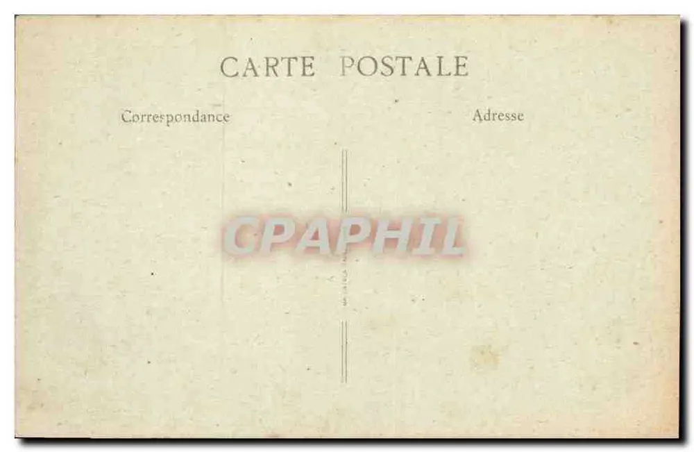 Albertville - Route d'Ugines und Schloss Palud — B.F. PARIS "Luz" - Rückseite