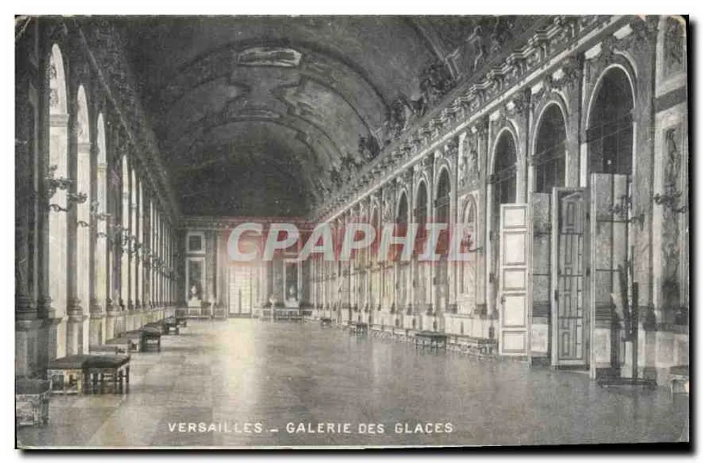 Versailles — Galerij van de Spiegels — uitgever niet geïdentificeerd - Voorkant