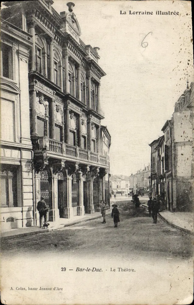 Bar-le-Duc — O Teatro — La Lorraine illustrée, n°29 - Frente