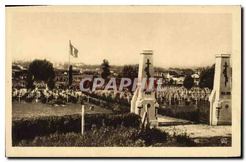 Militärgrabfriedhof Faubourg-Pavé — Verdun — Druckerei Nancy - Vorderseite