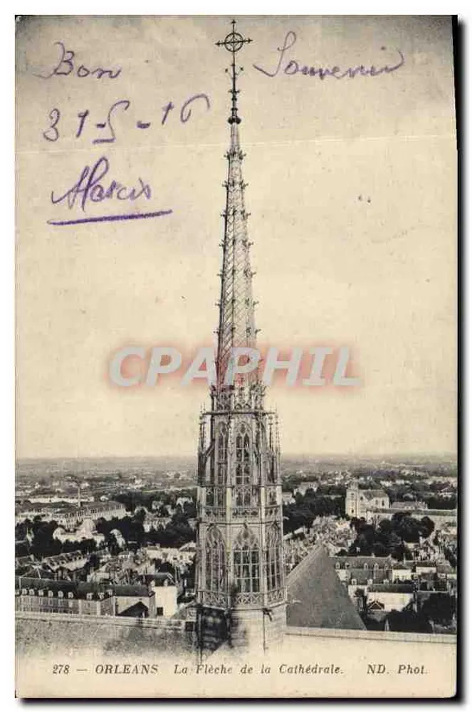 Orléans — A Flecha da Catedral — ND. Fot. n°278 - Frente