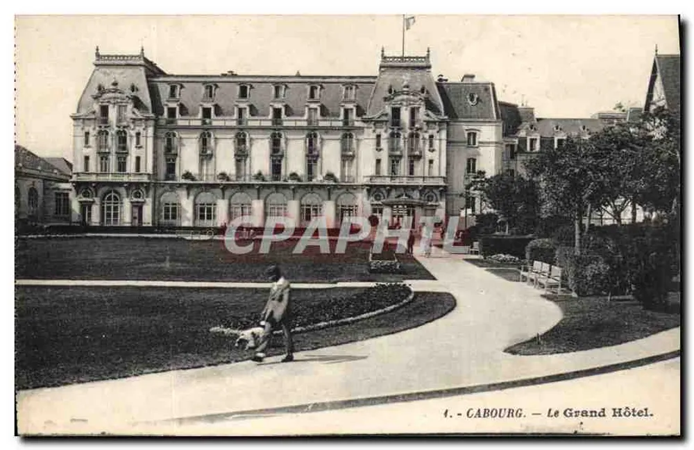 Cabourg — Grand Hôtel — wydawca G. Arinud, Nantes - Awers