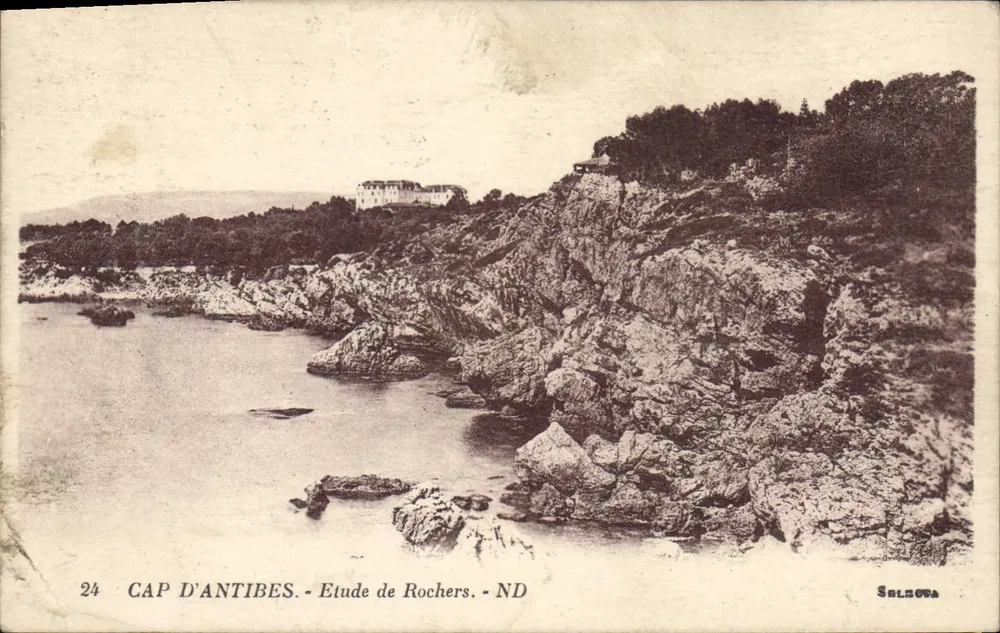 Cap d'Antibes — Estudo de Rochas — Selsora, n°24 - Frente