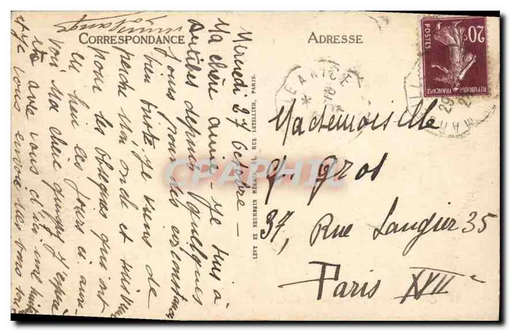 Cap d'Antibes — Estudo de Rochas — Selsora, n°24 - Verso