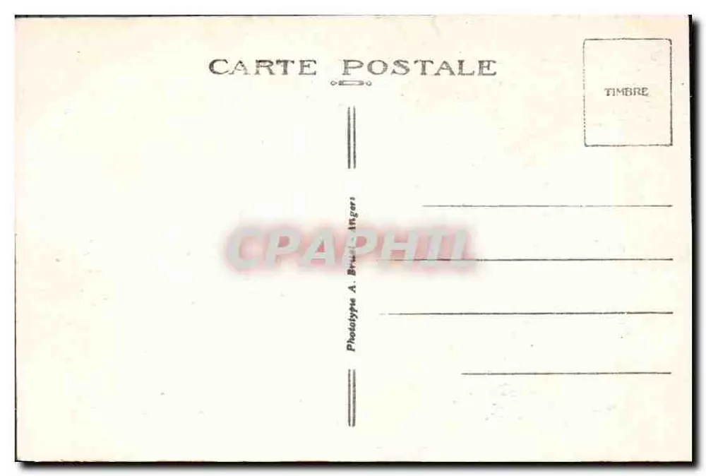 Laval (Mayenne) — Der Bassin des Gartens der Perrine — A. B. - Rückseite