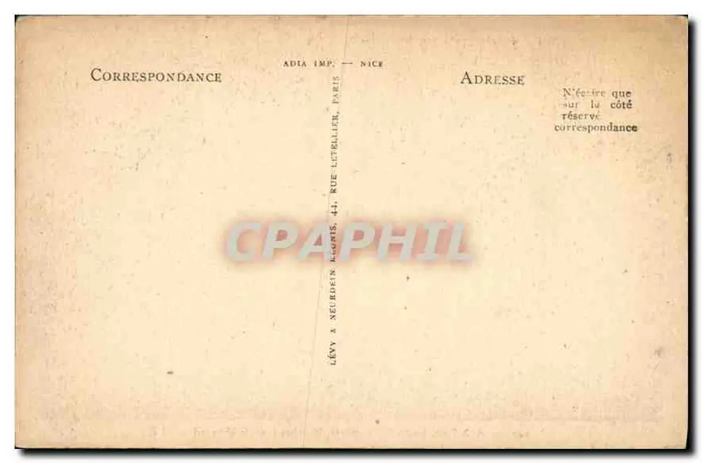 Aix-les-Bains — Hotel Mirabeau und der Revard — LL, n°247 - Rückseite