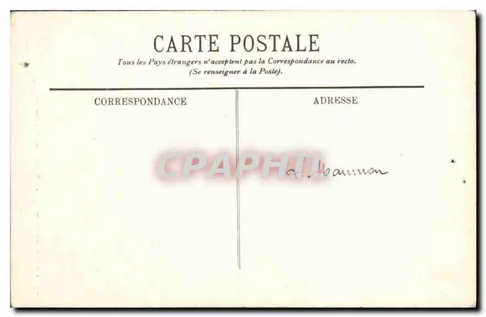 Castelo de La Bâtie — Torres góticas sob a lua — Editor não identificado - Verso