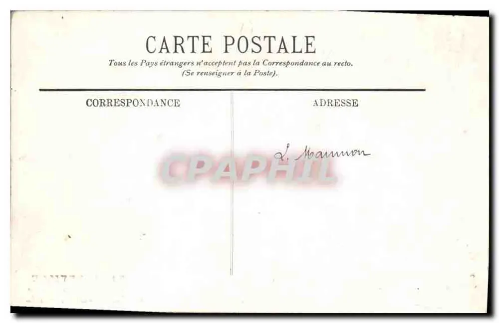 Abbeville — Vista sobre o Rio do Hôtel-Dieu — L.L. n°20 - Verso