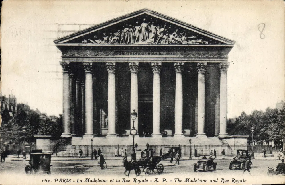 Paris - Die Madeleine und die Rue Royale - A. P. - n°161 - Vorderseite