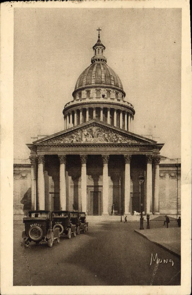 Le Panthéon — Ancienne église Sainte-Geneviève, éditeur Mona, n° 4497-83 - Vorderseite