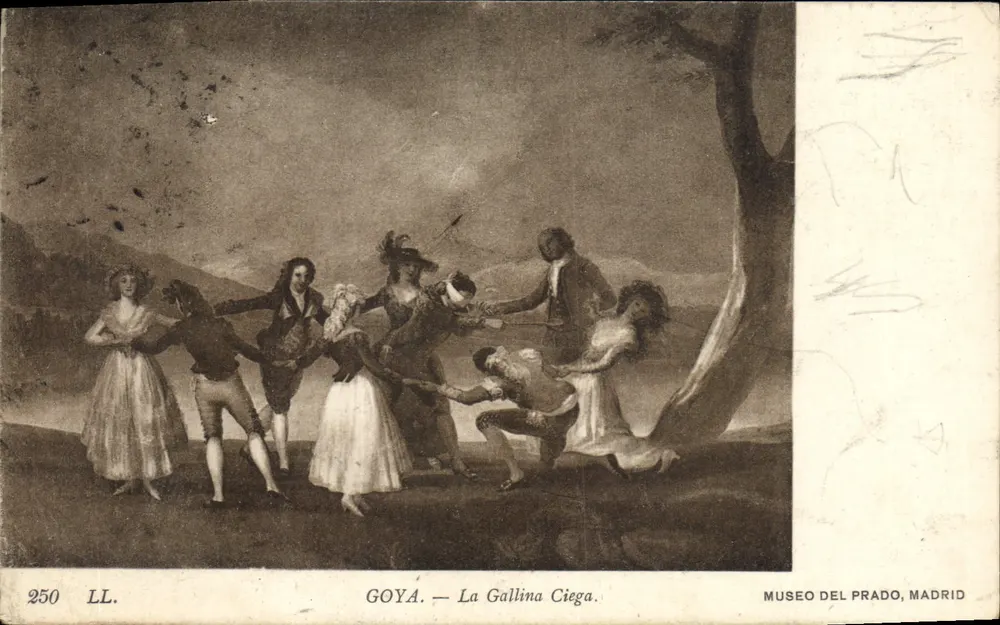 Goya — La Gallina Ciega — Museo del Prado, Madrid - Vorderseite