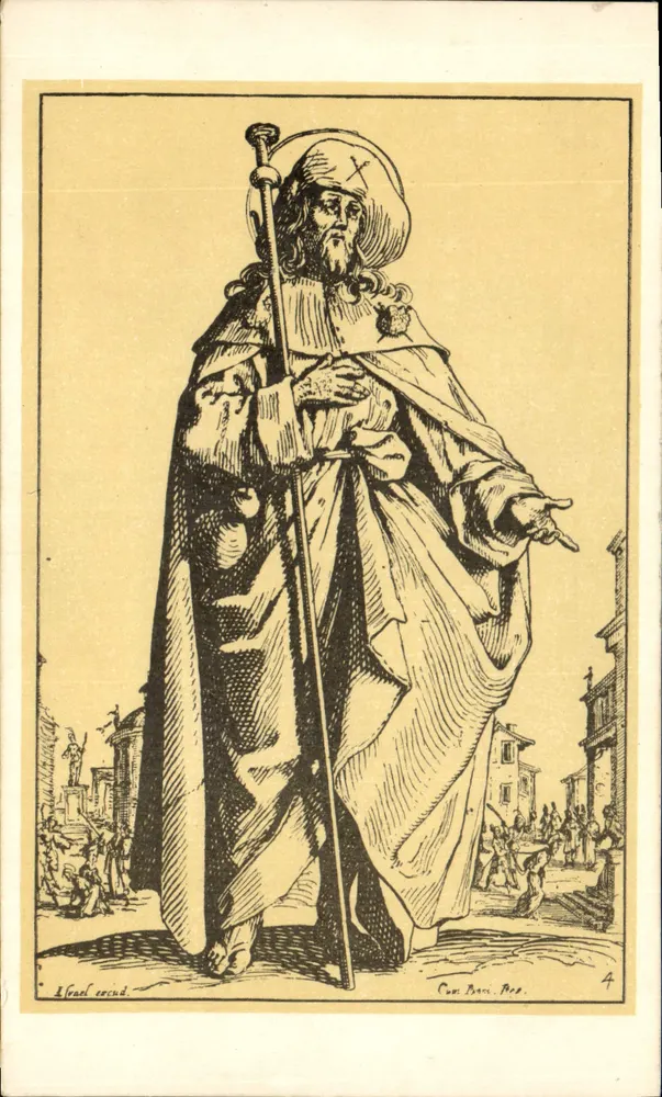 São Tiago — Apóstolo — Edição do Museu Histórico Loreno, n°4 - Frente