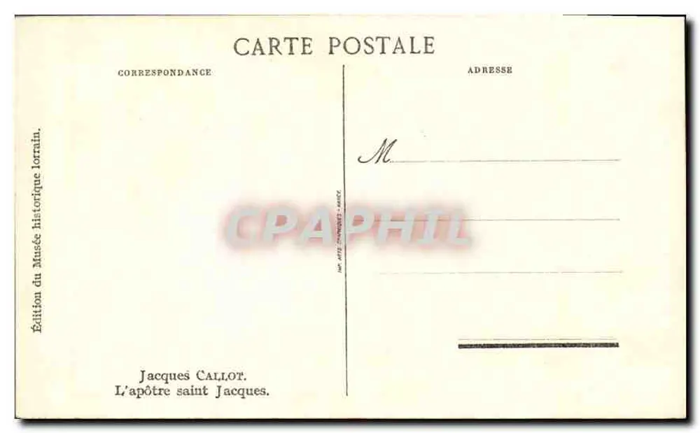 São Tiago — Apóstolo — Edição do Museu Histórico Loreno, n°4 - Verso