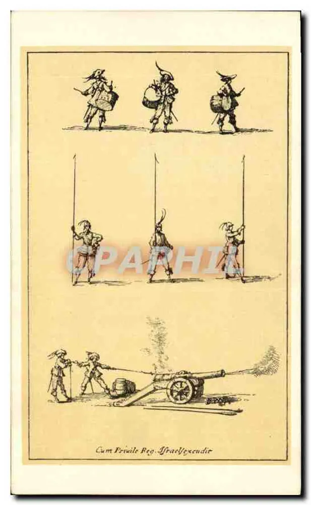 Exercícios militares — Jacques Callot — Edição do Museu Histórico Loreno - Frente