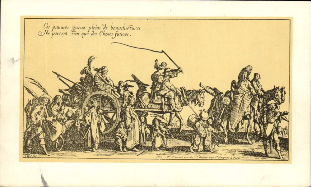 Os Bohémios: a vanguarda — Jacques Callot — Edição do Museu Histórico Loreno - Frente