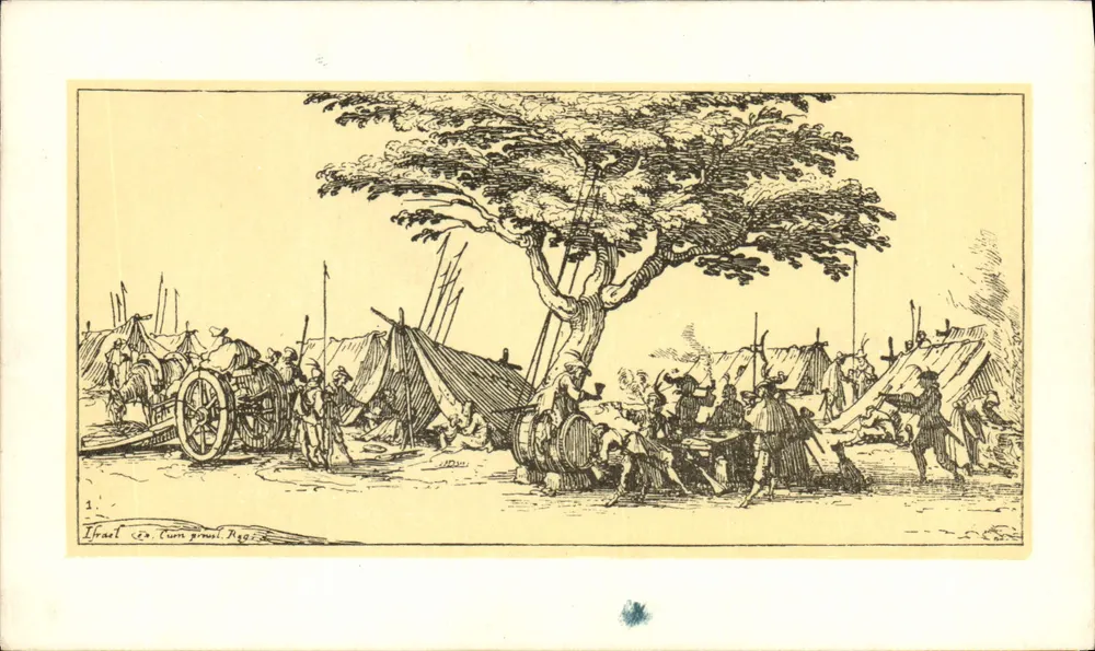 Die kleinen Leiden des Krieges (1): Das Lager — Jacques Callot — Edition des Musées historiques lorrains - Vorderseite