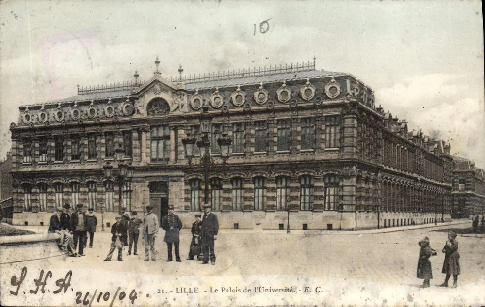 LILLE — O Palácio da Universidade — E. C. n°21 - Frente