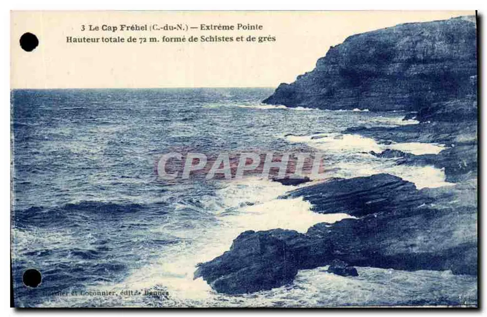 Cap Fréhel (C.-du-N.) — Extremes Ende — Goconnier et Goconnier, veröffentlicht in Bannes - Vorderseite