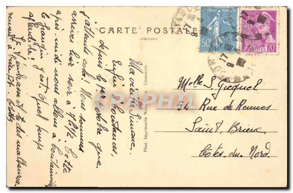 Coutances — A Catedral — Fot. Imprensa Notre-Dame - Verso