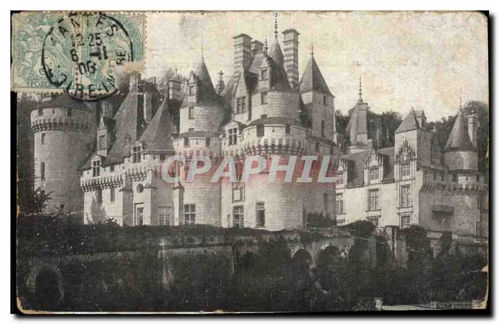 Castelo de Chambord — vista panorâmica — editor não identificado - Frente