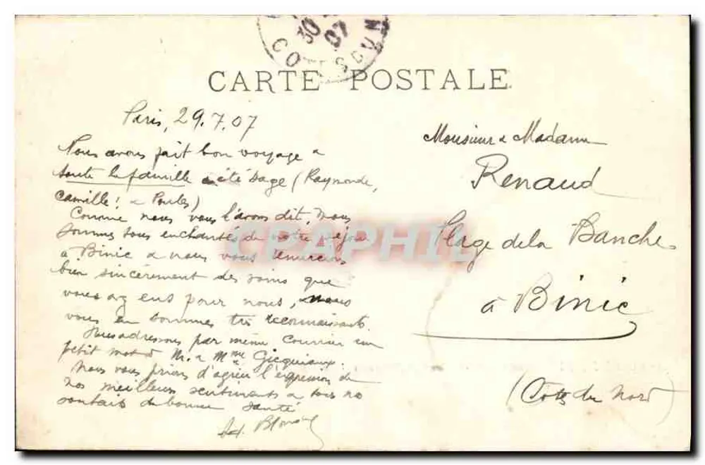Laboreiro Nivernais — Museu do Luxemburgo — Rosa Bonheur — LL. n°23 - Verso