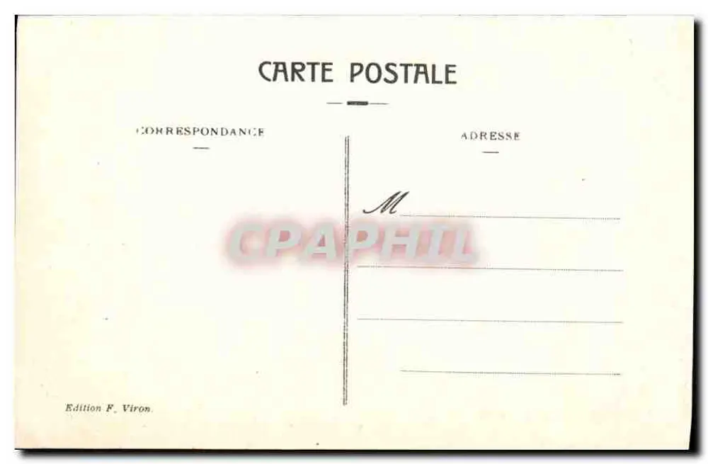 Lourdes - Fonte milagrosa — Edição F. Viron, n° 93 - Verso