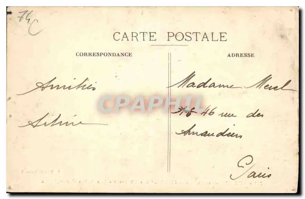 LUXEUIL-les-BAINS — Innenansicht der Thermalbäder — Les Bains Ferrugincux — A. David, Luxeuil - Rückseite