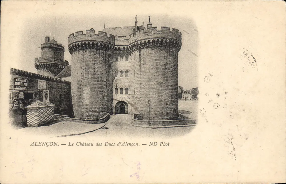 Alençon — O Castelo dos Duques de Alençon — ND Phot - Frente