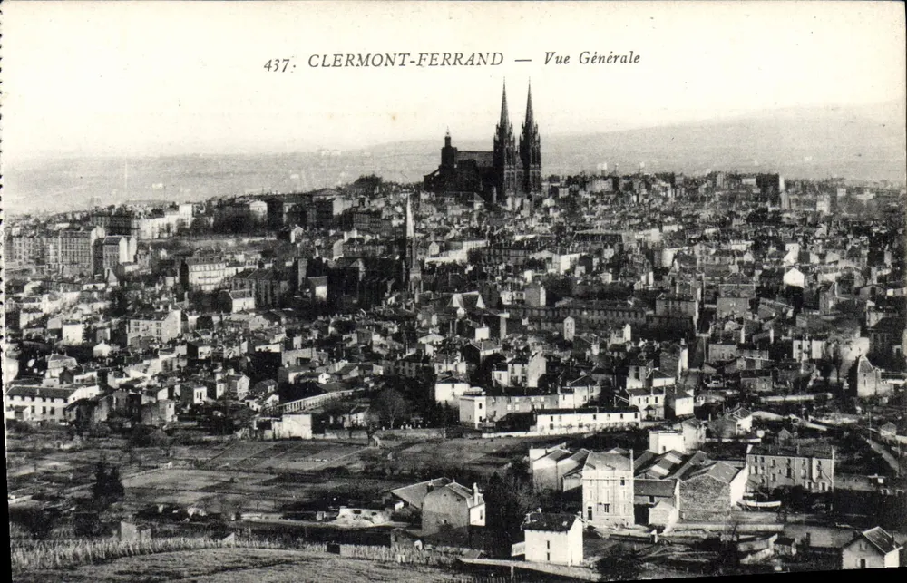 Clermont-Ferrand — Vista Geral — Editor G. d'O. - Frente