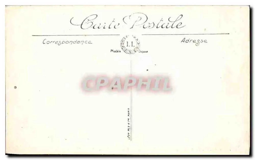 Boulogne-sur-Mer — Boulevard Sainte-Beuve — Hotel do Pavillon e estátua equestre - Verso