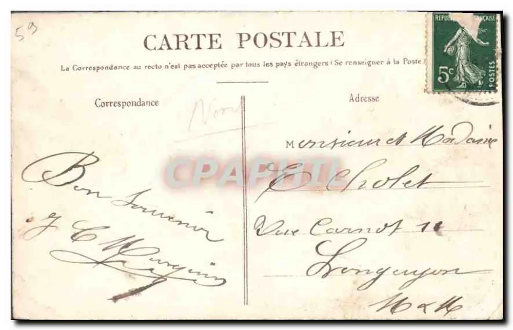 Malo-les-Bains — Scène de Plage — Le Bain. — Éditeur : PnP, n° 26. - Reverso